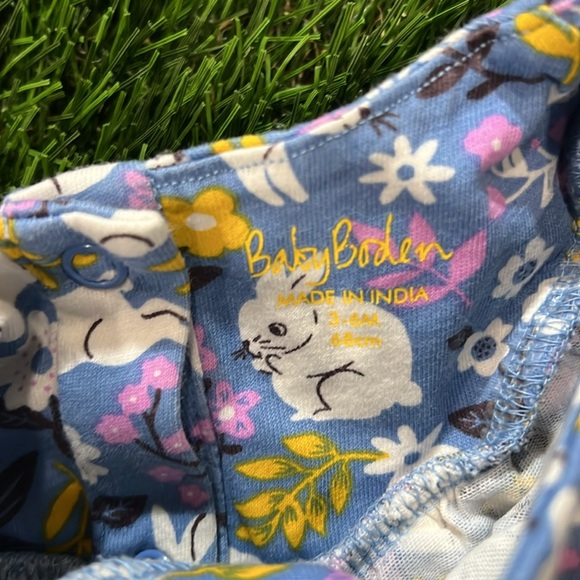 Baby Boden Dress - Bunny Pattern - Picture 4 of 5